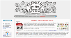 Desktop Screenshot of elephanthouseauctions.com